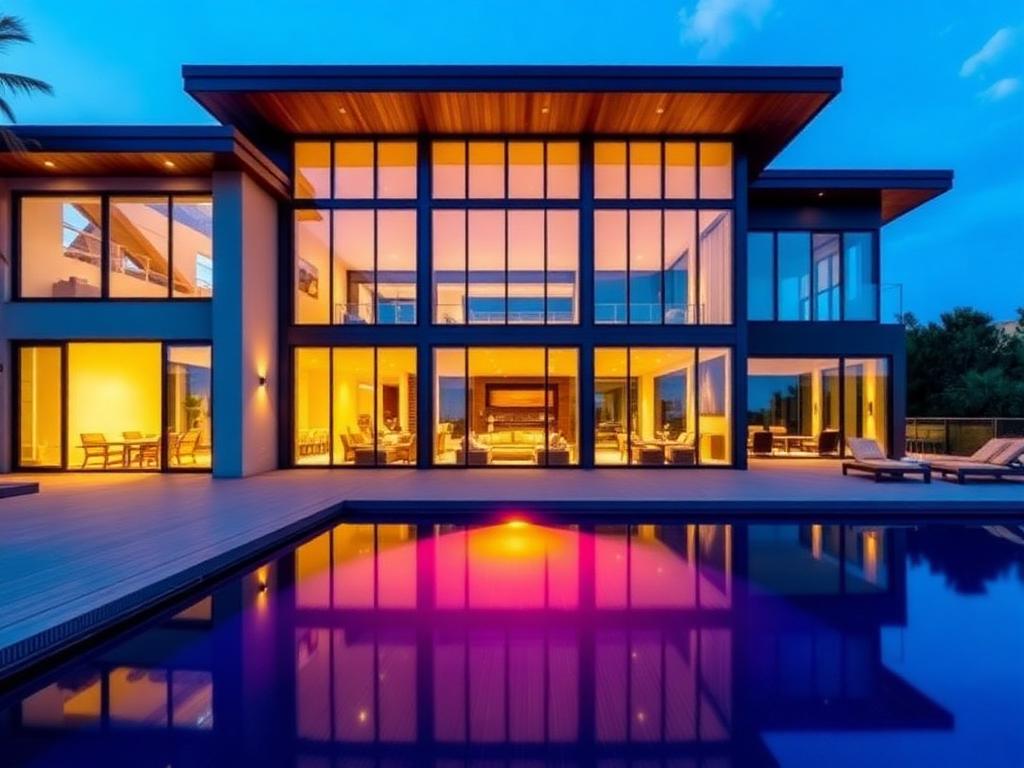 Glass House by the Pool